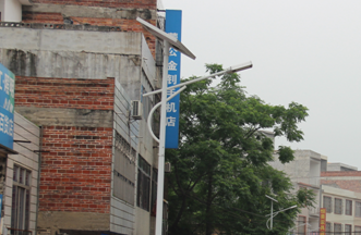 【案例】广西贵港市太阳能路灯照明工程
